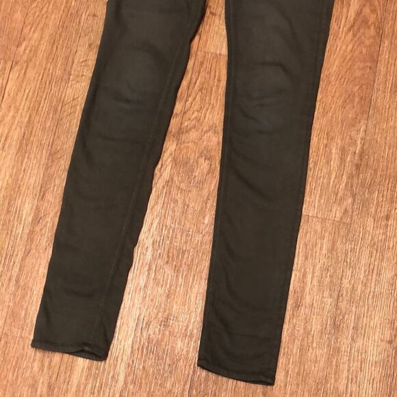 Rag & Bone Skinny Jeans in Distressed Fatigue Army Green Size 24 - Picture 7 of 12